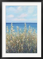 Framed Flowers at the Coast I