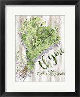 Green Witch IV Framed Print