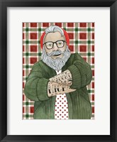 Framed Hipster Santa II