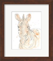 Framed 'Blush Savannah IV' border=