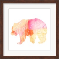 Framed 'Agate Animal I' border=