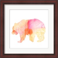 Framed 'Agate Animal I' border=