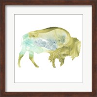 Framed 'Agate Animal III' border=