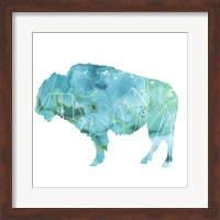 Framed 'Agate Animal IV' border=