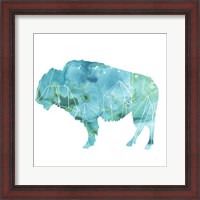 Framed 'Agate Animal IV' border=