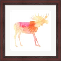 Framed 'Agate Animal VI' border=