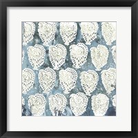 Flower Stone Tile IV Framed Print