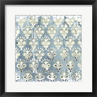 Flower Stone Tile VI Framed Print