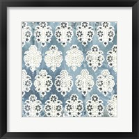 Flower Stone Tile VIII Framed Print