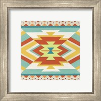 Framed 'Mesa Motif I' border=