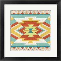 Framed 'Mesa Motif I' border=