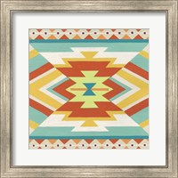 Framed 'Mesa Motif I' border=