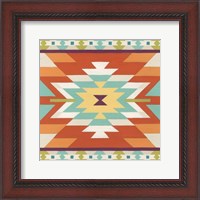 Framed 'Mesa Motif III' border=