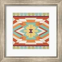 Framed 'Mesa Motif IV' border=