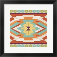 Framed 'Mesa Motif IV' border=