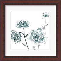 Framed 'Traces of Flowers III' border=