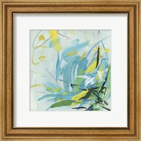 Framed 'Summer Symphony IV' border=