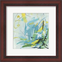 Framed 'Summer Symphony IV' border=