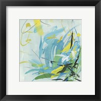 Framed 'Summer Symphony IV' border=