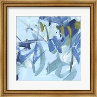 Framed 'Into the Blue IV' border=