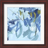 Framed 'Into the Blue IV' border=