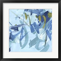 Framed 'Into the Blue IV' border=