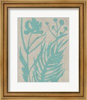 Framed 'Dusk Botanical IV' border=