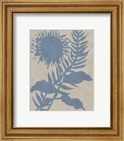 Framed 'Dusk Botanical V' border=