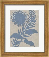 Framed 'Dusk Botanical V' border=