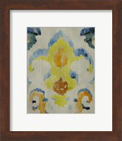 Framed 'Bohemian Ikat II' border=