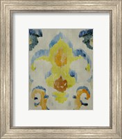 Framed 'Bohemian Ikat II' border=