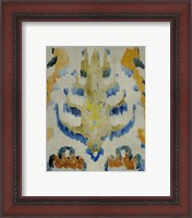 Framed 'Bohemian Ikat IV' border=