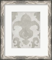 Framed 'Shadow Ikat II' border=