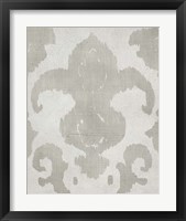 Framed 'Shadow Ikat II' border=