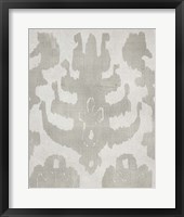 Framed 'Shadow Ikat IV' border=