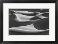 Framed Desert Dunes, California (BW)