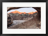 Framed California, Alabama Hills, Mobius Arch