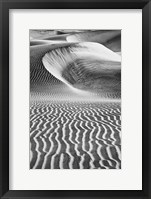 Framed California's Valley Dunes (BW)