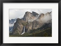 Framed California, Yosemite, Bridalveil Falls