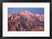 Framed California, Alabama Hills, Eastern Sierra Nevada Mountains