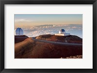 Framed Mauna Kea Observatory Hawaii