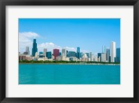 Framed Skyline Of Chicago, Illinois