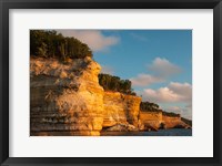 Framed Battleship Row, Lake Superior, Michigan