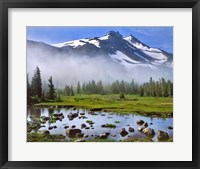 Framed Mt Jefferson Landscape, Oregon