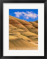 Framed Painted Hills Unit, John Day Fossil Beds National Monument, Oregon