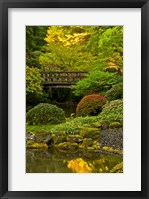 Framed Moon Bridge, Portland Japanese Garden, Oregon