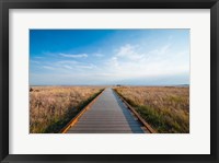 Framed Walkway Going Through The Badlands National Park, South Dakota