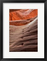 Framed Red Canyon, Moki Steps, Zion, Utah