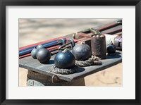 Framed Artillery In The Continental Army Encampment, Virginia