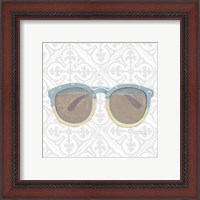 Framed 'Must Have Fashion I Gray White' border=